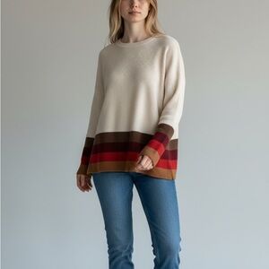 Stellah striped sweater size M